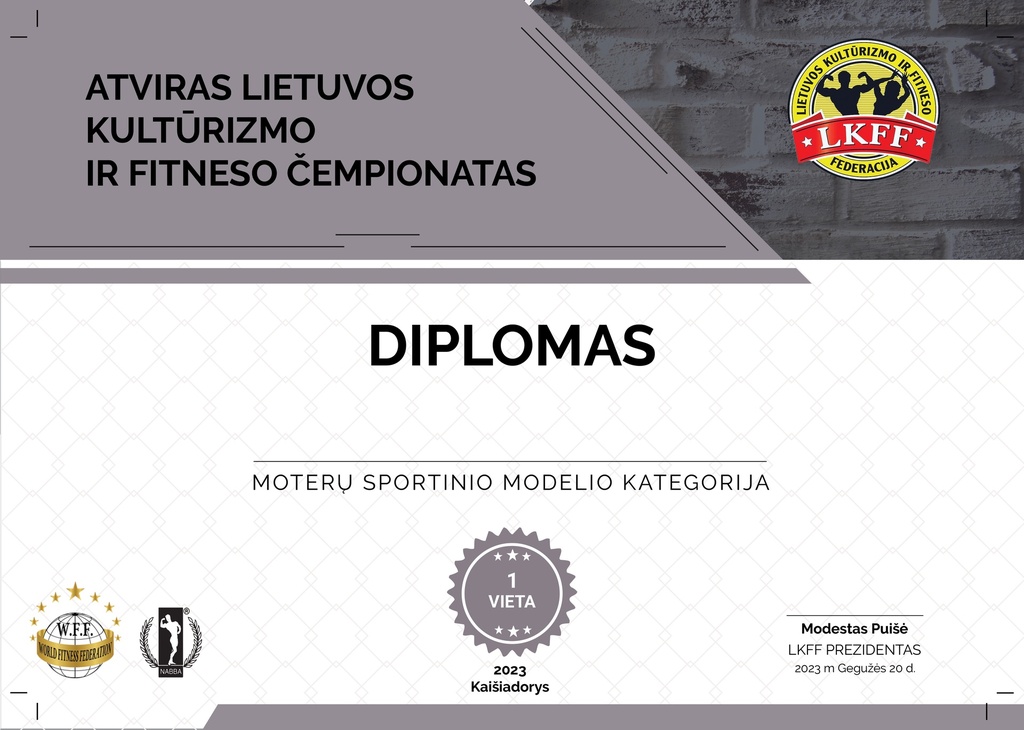 Diplomas/certificates